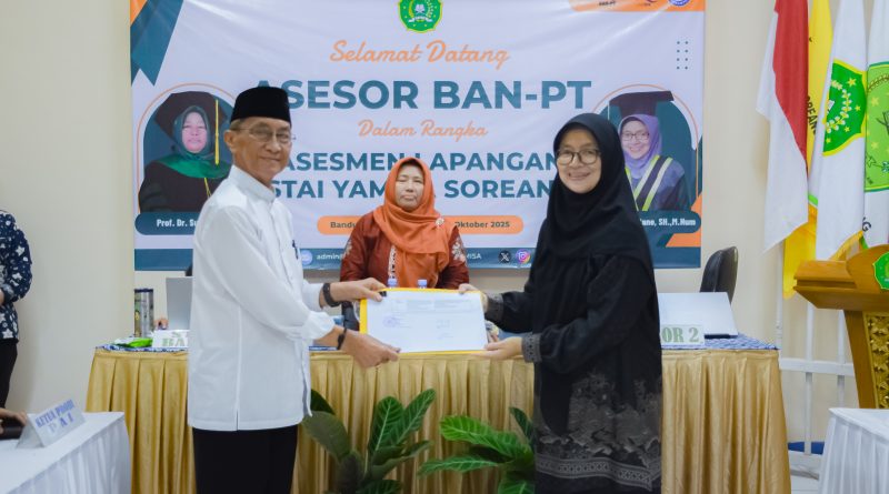 STAI YAMISA Soreang Laksanakan Asesmen Lapangan Akreditasi Perguruan Tinggi (APT)
