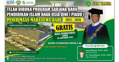 STAI Yamisa Soreang Resmi Membuka Program Studi Baru: Pendidikan Islam Anak Usia Dini (PIAUD)